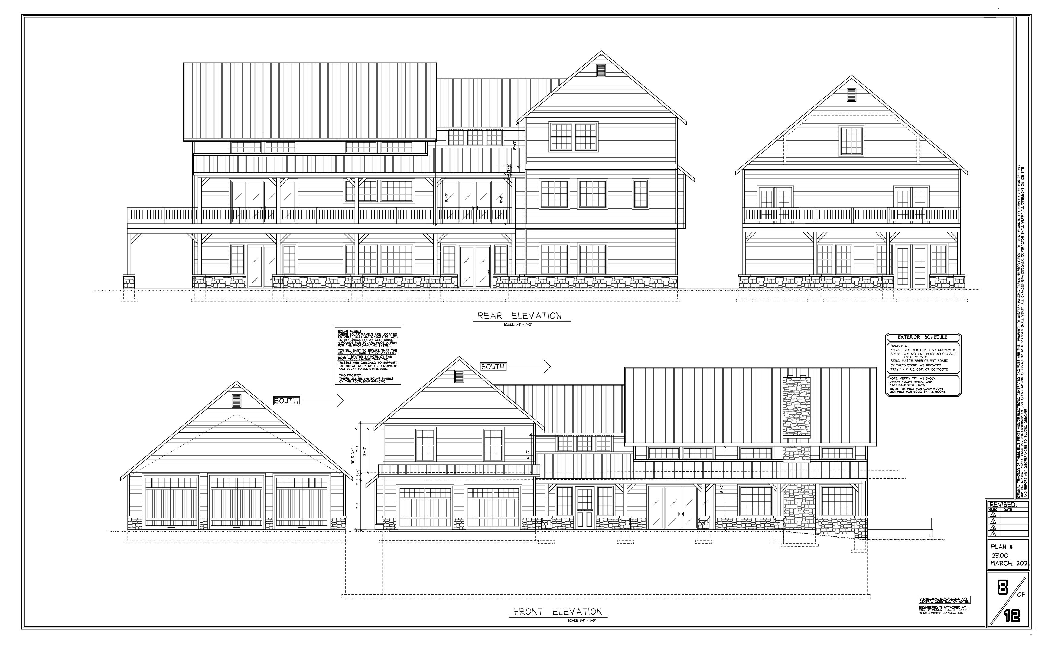 House Front Elevation